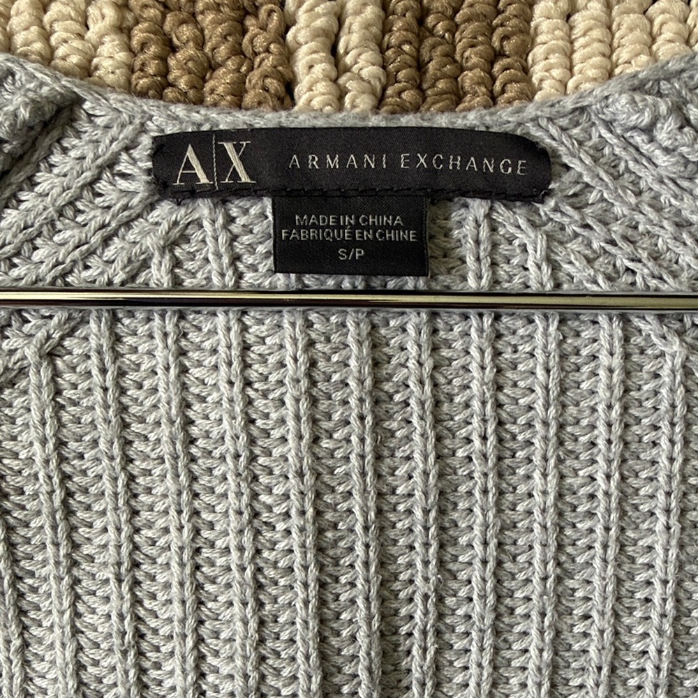 Armani Exchange V-Neck Button Cardigan